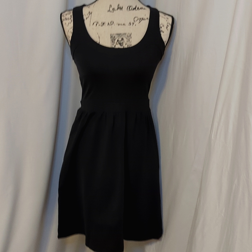 Causal Black Dress